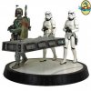 Star Wars Boba Fett & Han Solo In Carbonite Statue by Gentle Giant